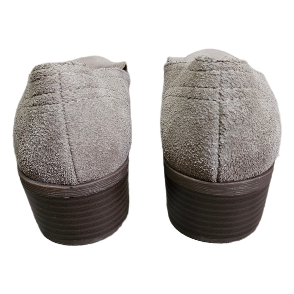 Crown Vintage Loafer Women's Tan Suede Shoes Size 9 - Picture 5 of 8